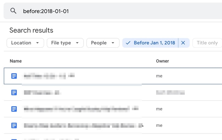 remove files created before a given date