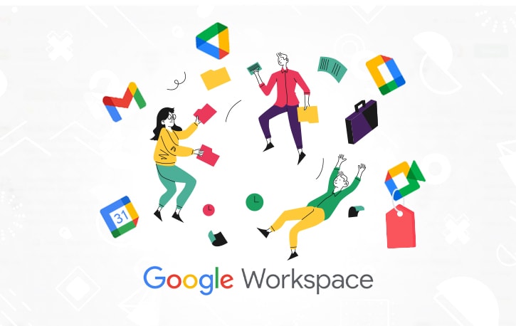 Google Workspace Illustration