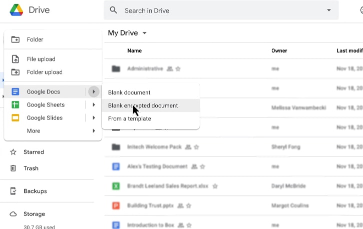 Creating Blank Encrypted File