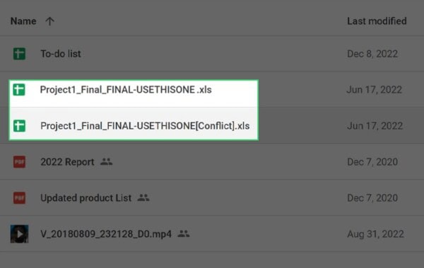 Disputing Files How to Find and Resolve Conflicted Files in Google Drive