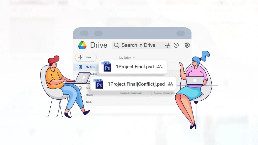 Find and Resolve Conflicted Files