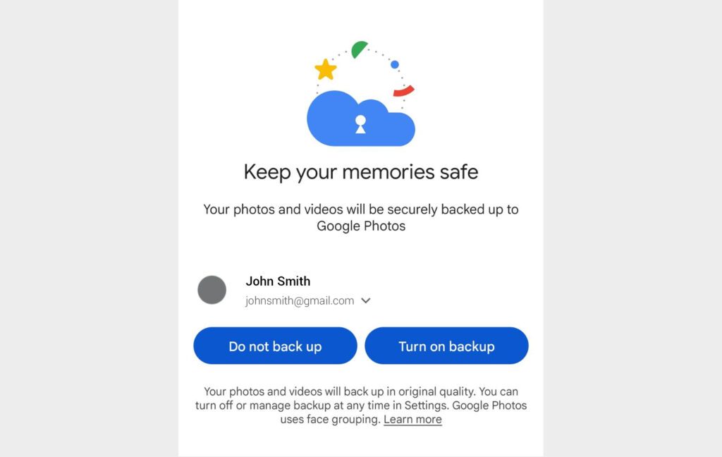 Google Photos Backup