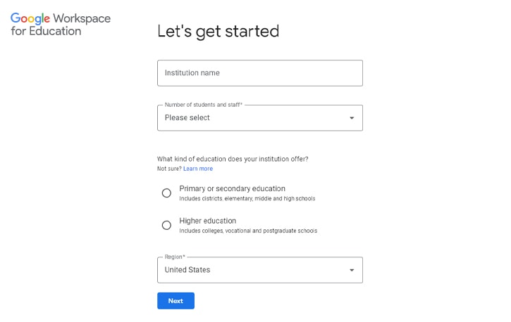 Google Workspace Education