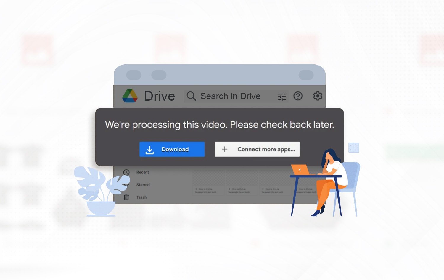 Google Drive is Still Processing Video Error