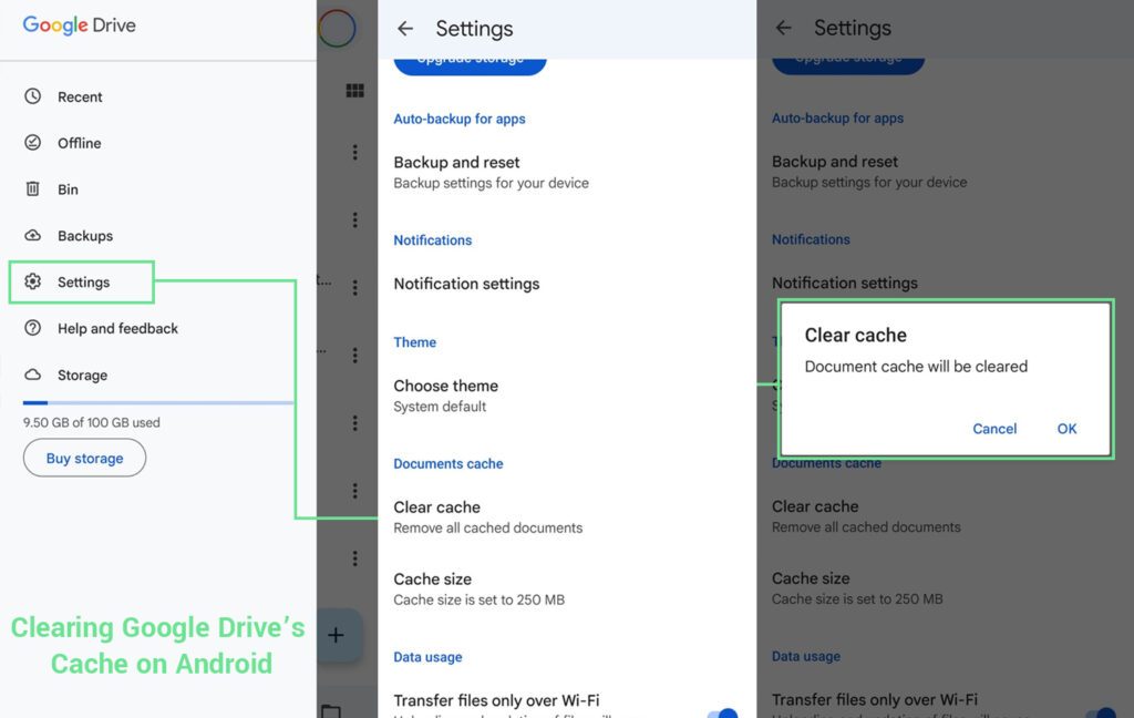 Clear Cache in Android