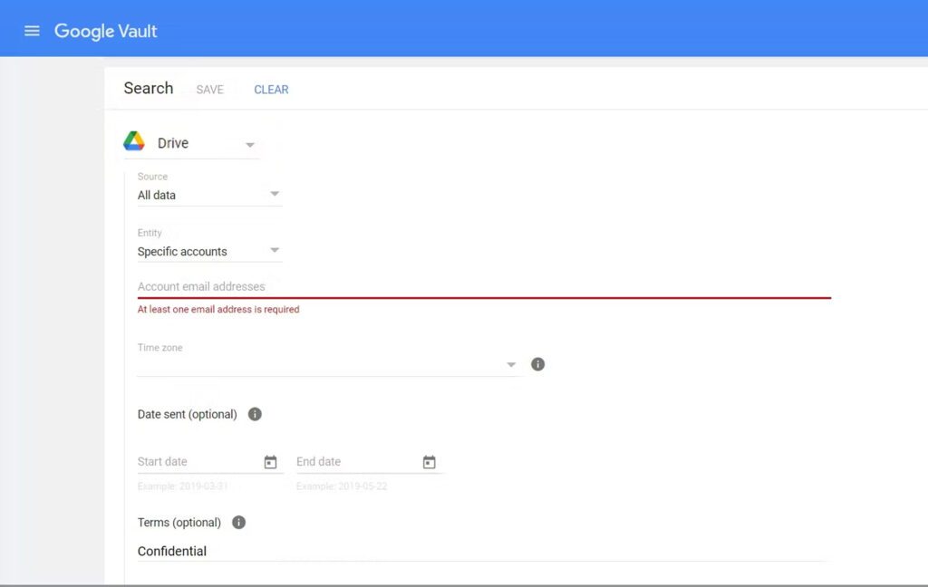 Google Drive Vault