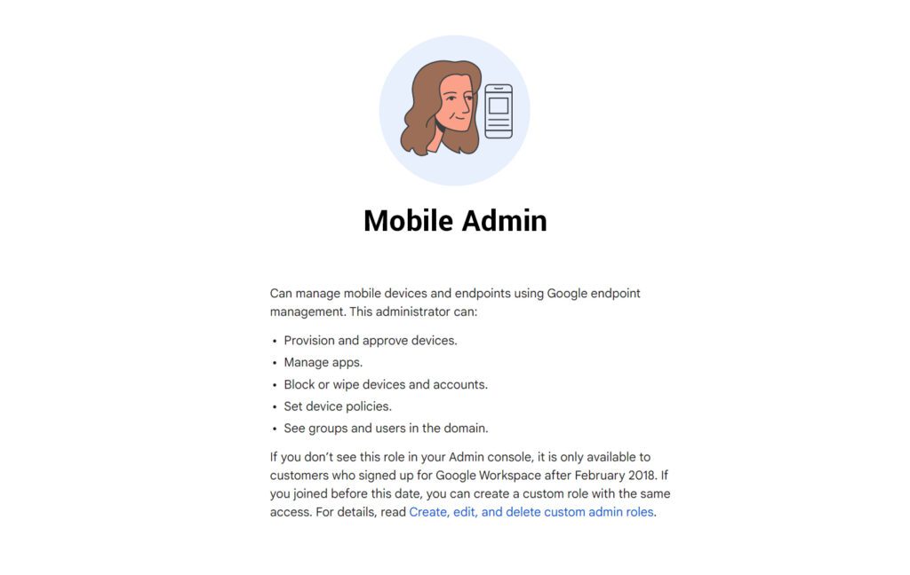 Mobile Admin