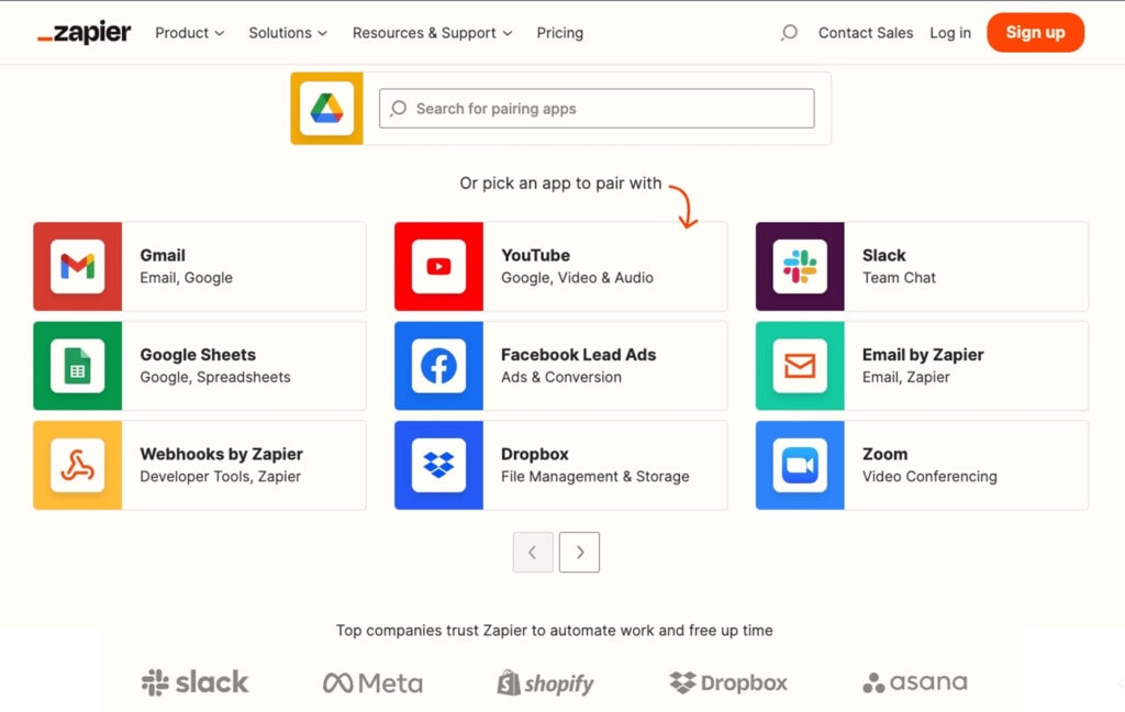 Google Drive and Zapier