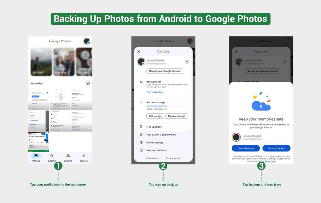Android to Photos