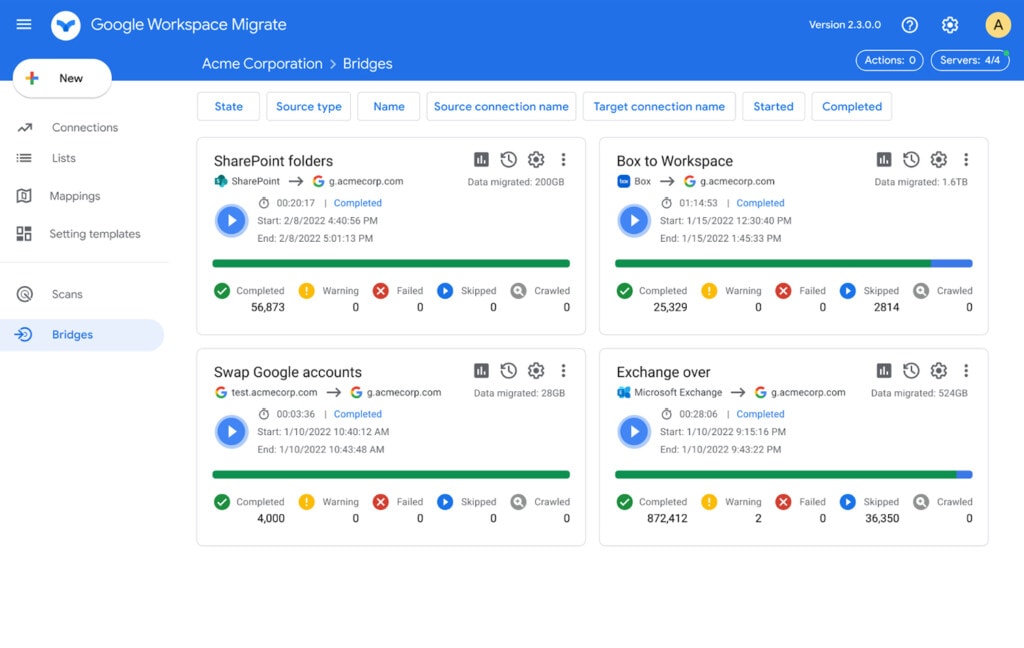 Migrate Tool for Google Workspace