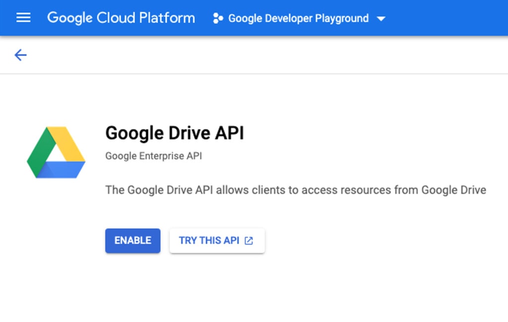 Drive API