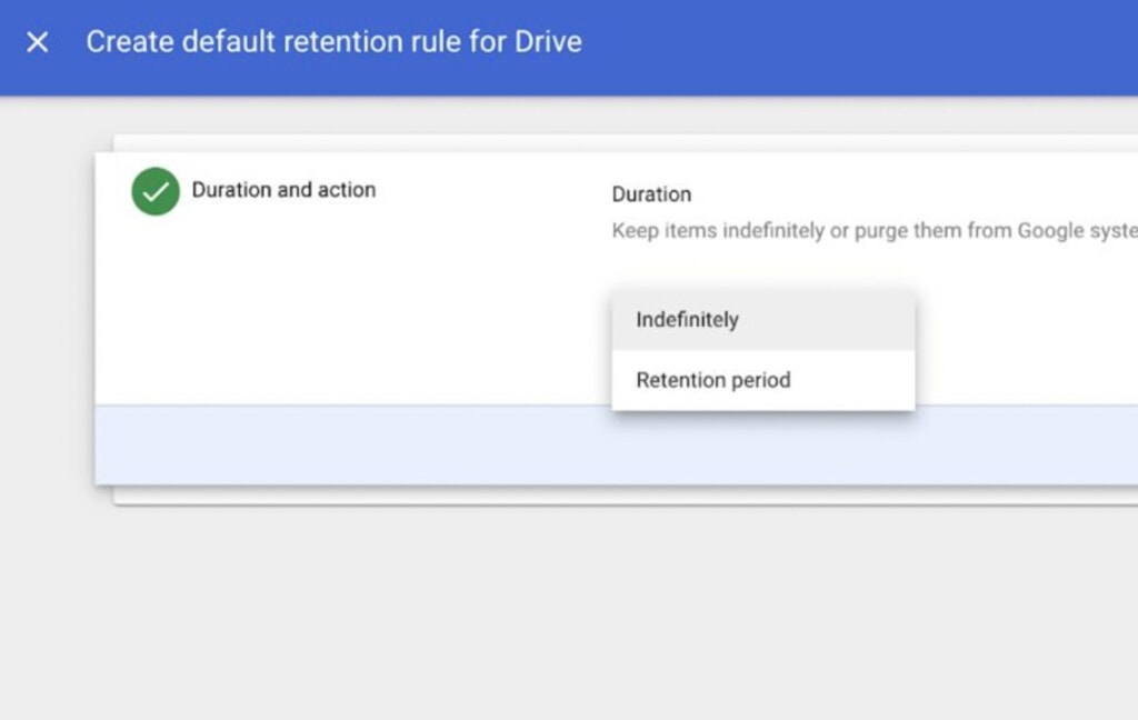 Building a Google Drive Data Retention Policy