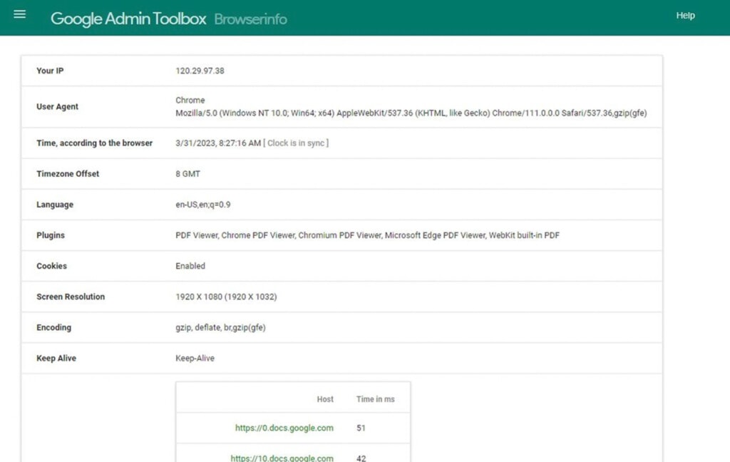 Google Admin Toolbox