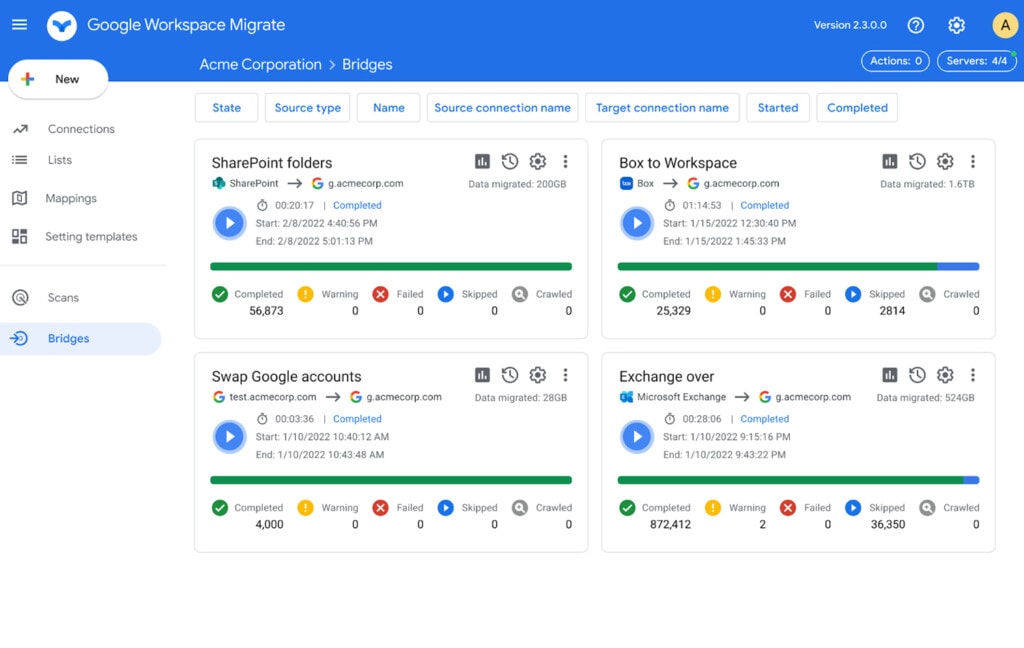 Google Workspace Migrate