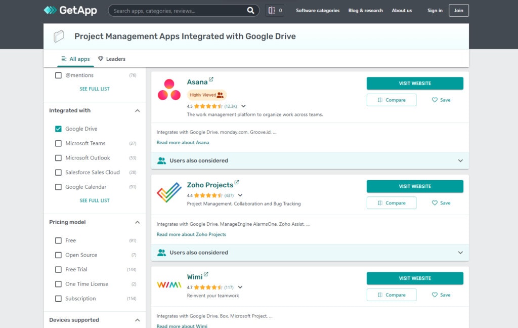 Project Management Apps Integrated With Google Drive