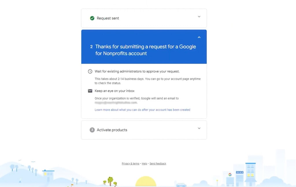 Requesting Access for a Google for Nonprofits Account