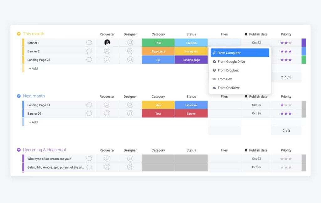 The Monday Project Management Suite