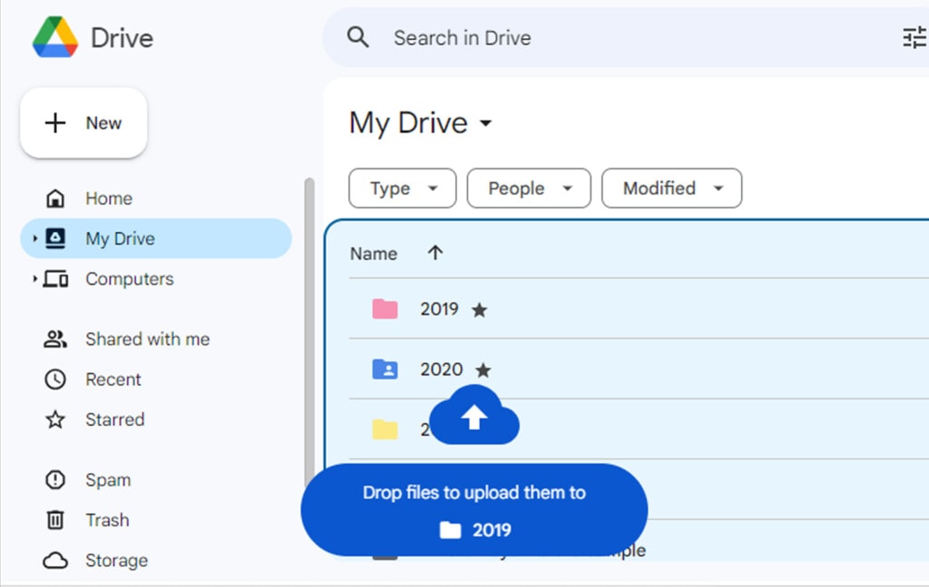 Uploading Files to Google Drive