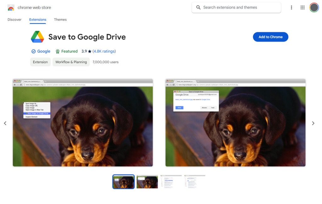 A Google Drive Chrome Extension