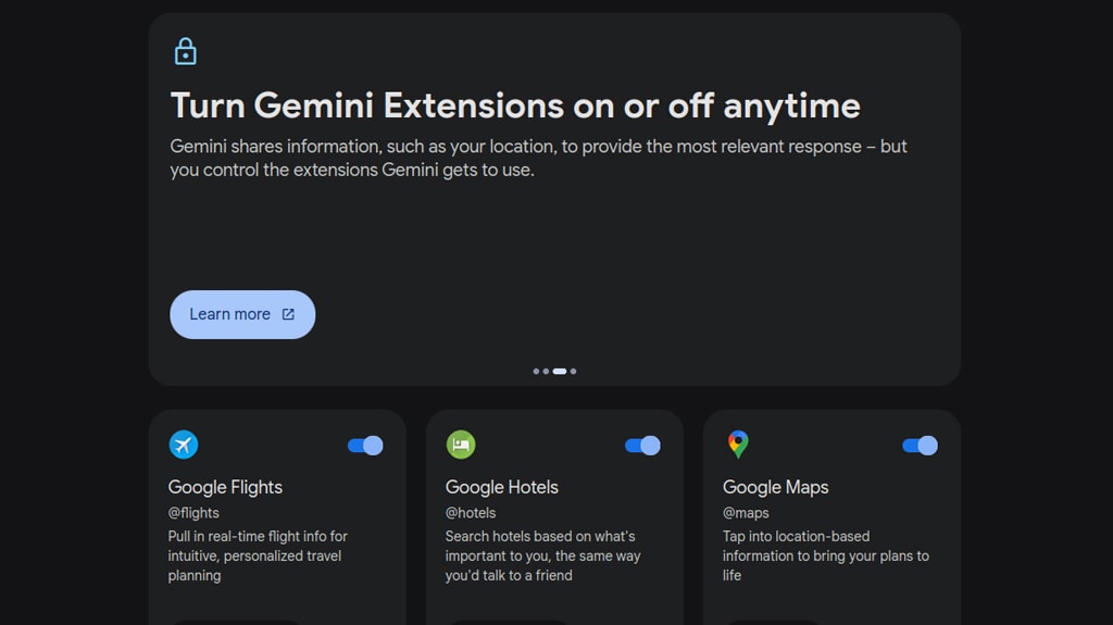 Gemini Extension