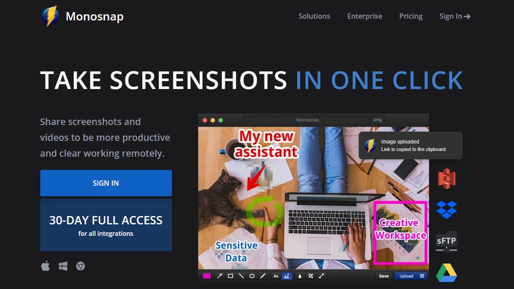 Monosnap Screenshot Tool