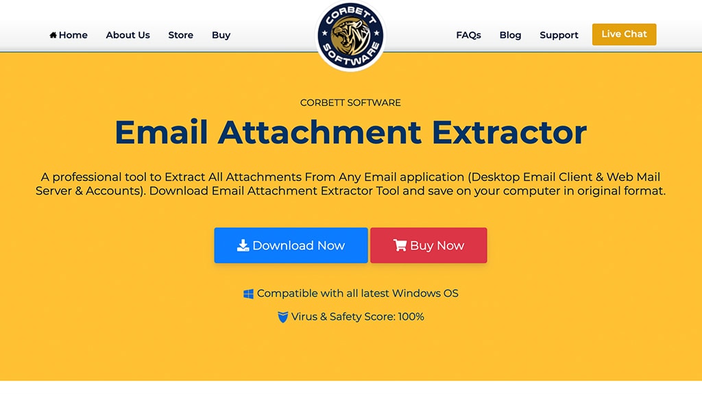 Corbett Software Email Attachment Extractor