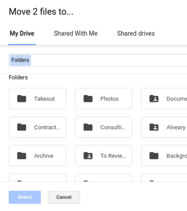 Restore Hidden Files in Google Drive