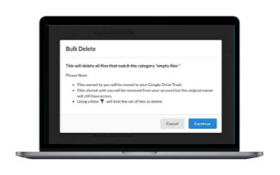 How to Bulk Delete Google Drive Files